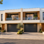 Dúplex moderno con jardines mediterráneos